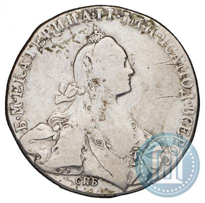 Фото 1 рубль 1772 года СПБ-ЯЧ-Т.I. 