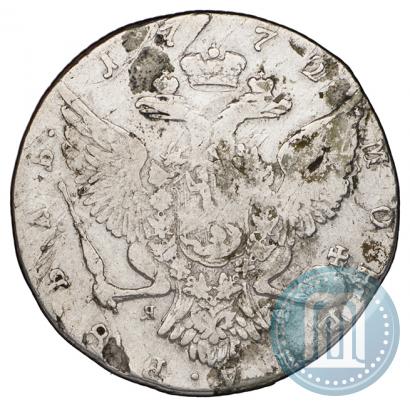 Фото 1 рубль 1772 года СПБ-ЯЧ-Т.I. 