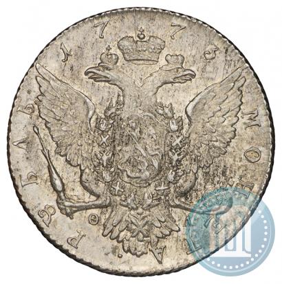 Picture 1 rouble 1773 year СПБ-ФЛ 
