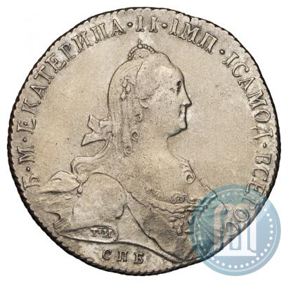 Picture 1 rouble 1773 year СПБ-ЯЧ-Т.И. 