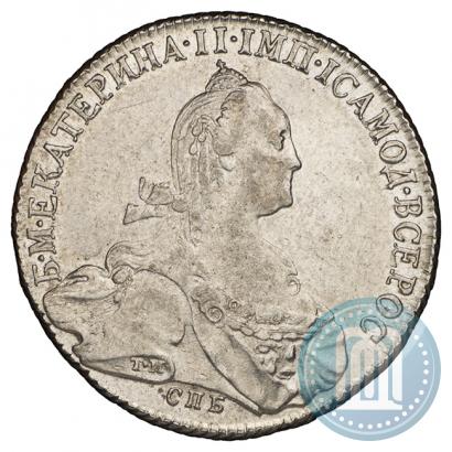Picture 1 rouble 1774 year СПБ-ФЛ 