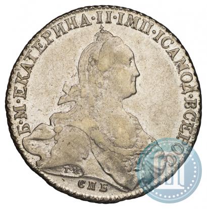 Picture 1 rouble 1776 year СПБ-ЯЧ 