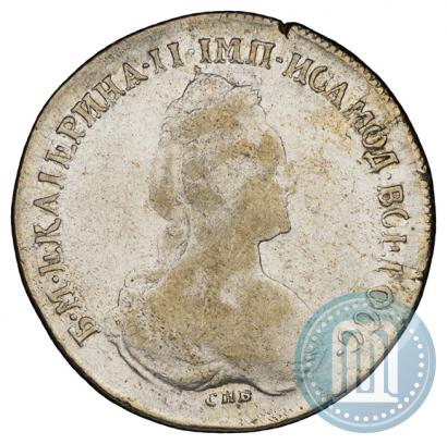 Picture 1 rouble 1782 year СПБ-ИЗ 