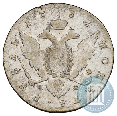 Picture 1 rouble 1782 year СПБ-ИЗ 