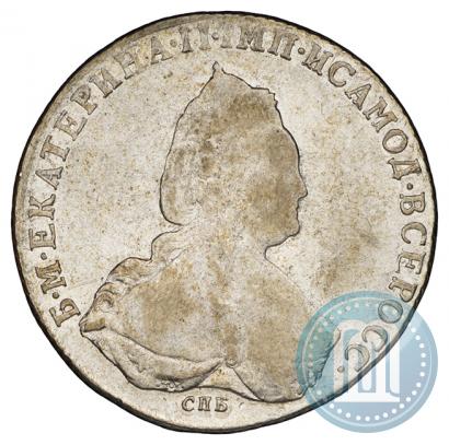 Picture 1 rouble 1786 year СПБ-ЯА 