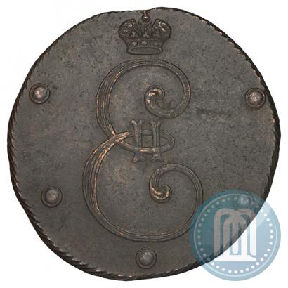 Picture 5 kopecks 1796 year  "With Monogram"