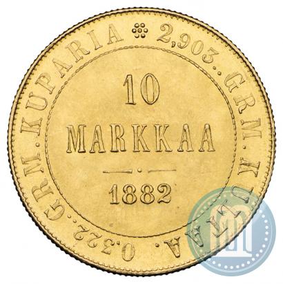 Фото 10 марок 1882 года S 