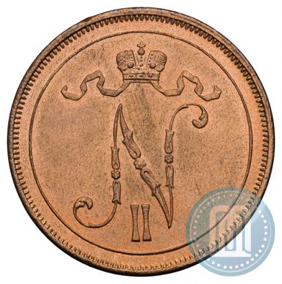 Picture 10 pennia 1915 year  