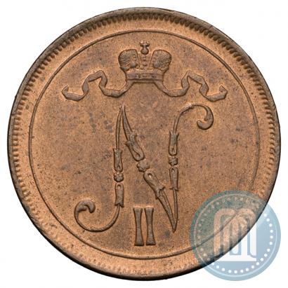 Picture 10 pennia 1917 year  
