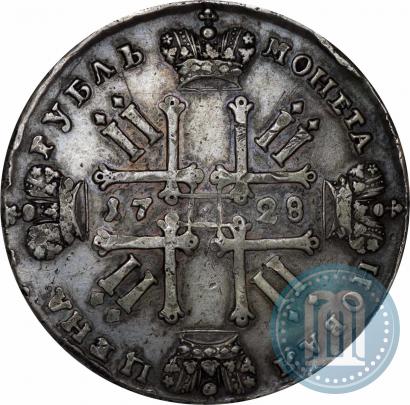 Фото 1 рубль 1728 года  "Тип 1728"