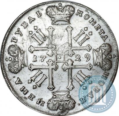 Picture 1 rouble 1729 year  "Type of 1729"