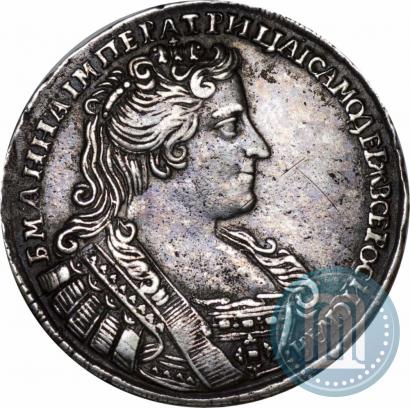 Фото Полтина 1732 года  