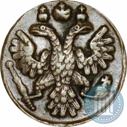 Фото Полушка 1735 года  