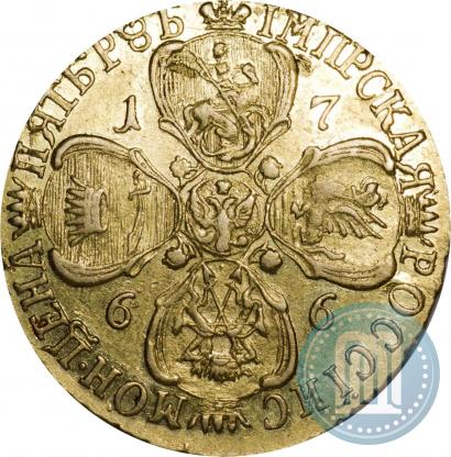 Picture 5 roubles 1766 year СПБ 