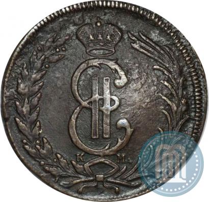 Фото 2 копейки 1776 года КМ 