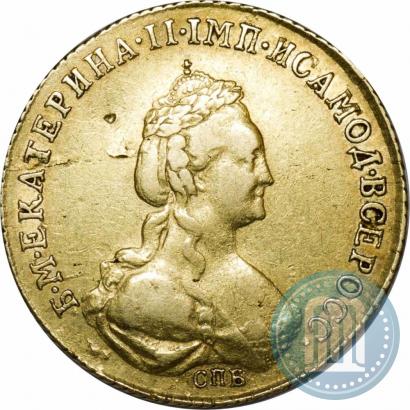 Picture 5 roubles 1780 year СПБ 