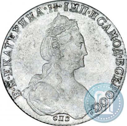 Фото 1 рубль 1780 года СПБ-ИЗ 