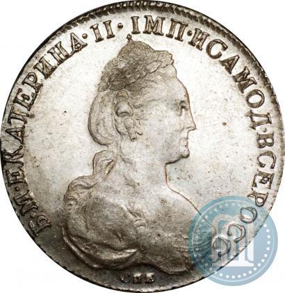 Picture 1 rouble 1782 year СПБ-ИЗ 