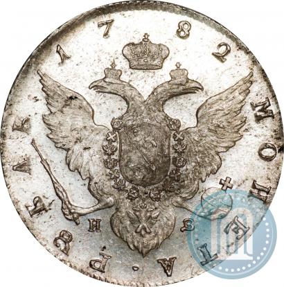 Picture 1 rouble 1782 year СПБ-ИЗ 