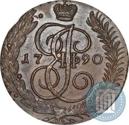 Picture 5 kopecks 1790 year АМ 