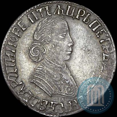 Фото Полтина 1704 года МД "Портрет работы Ф. Алексеева"
