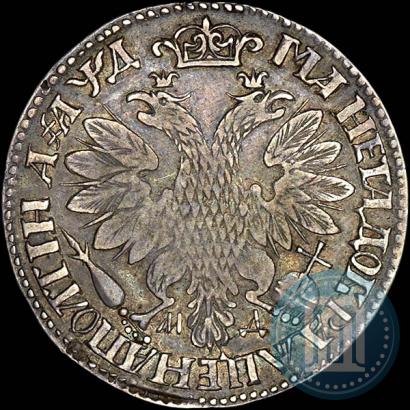 Picture Poltina 1704 year МД "Portrait by F. Alekseev"