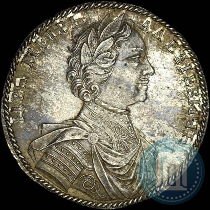Фото Полтина 1712 года  "Портрет работы С. Гуэна"