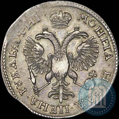 Picture 1 rouble 1718 year OK-L 