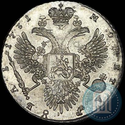 Фото 1 рубль 1731 года  