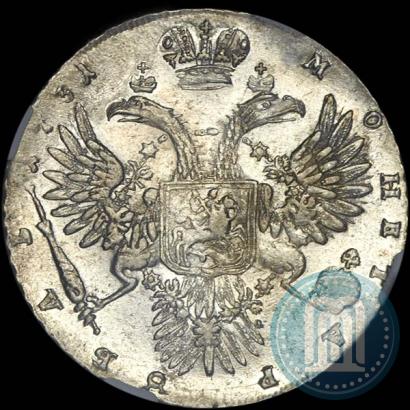 Picture 1 rouble 1731 year  