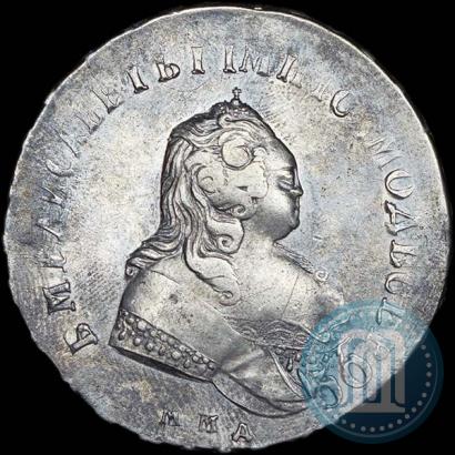 Picture 1 rouble 1742 year ММД 