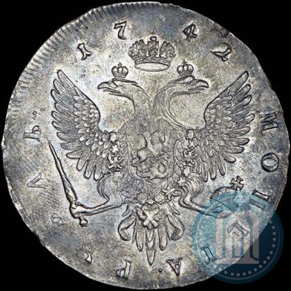 Picture 1 rouble 1742 year ММД 