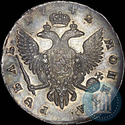 Picture 1 rouble 1742 year СПБ 