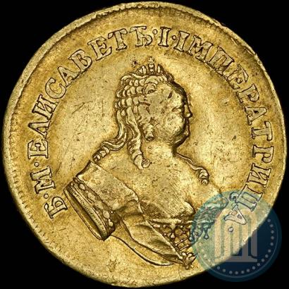 Picture 2 ducats 1751 year  "Eagle on the reverse"