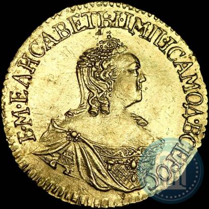 Picture 1 rouble 1757 year  