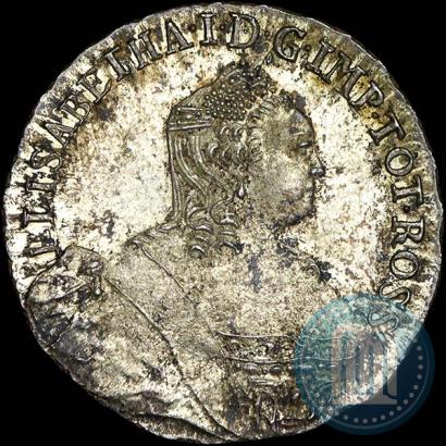 Picture 24 kopecks 1757 year  "For Livonia"