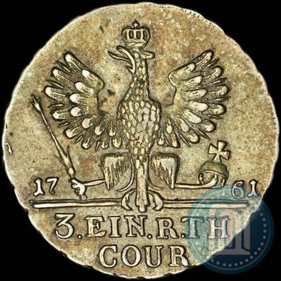 Picture 1/3 Thaler 1761 year  