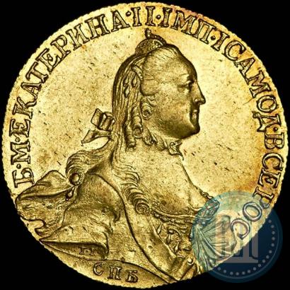 Picture 10 roubles 1764 year СПБ 
