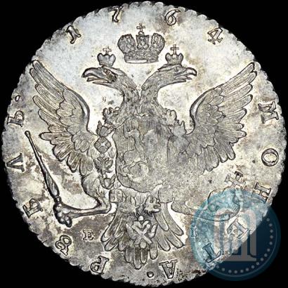 Picture 1 rouble 1764 year ММД-EI 