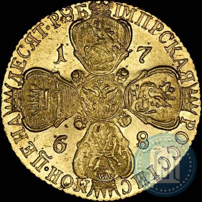 Picture 10 roubles 1768 year СПБ 