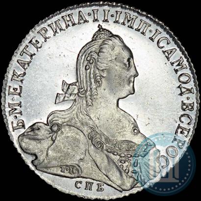 Picture 1 rouble 1774 year СПБ-ФЛ 