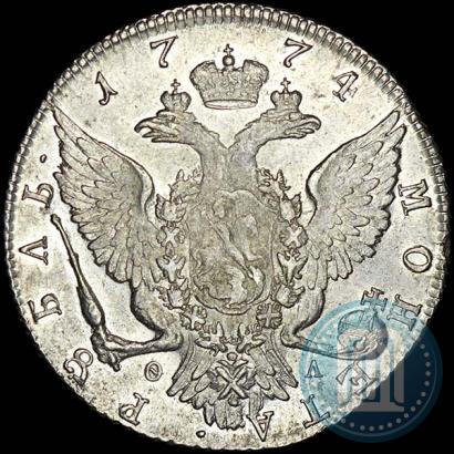 Picture 1 rouble 1774 year СПБ-ФЛ 