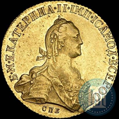 Picture 10 roubles 1776 year СПБ 