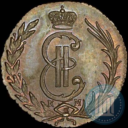 Picture 1 kopeck 1778 year КМ 