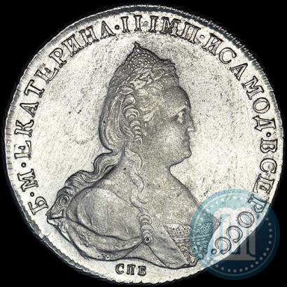 Фото 1 рубль 1787 года СПБ-ЯА 