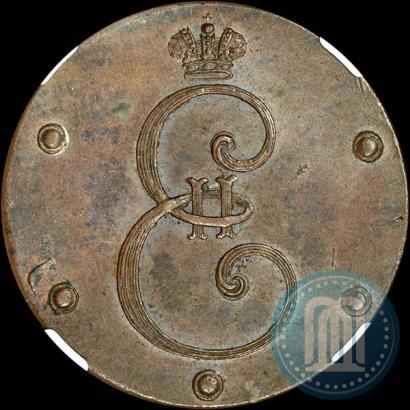 Фото 5 копеек 1796 года  "Вензельные"