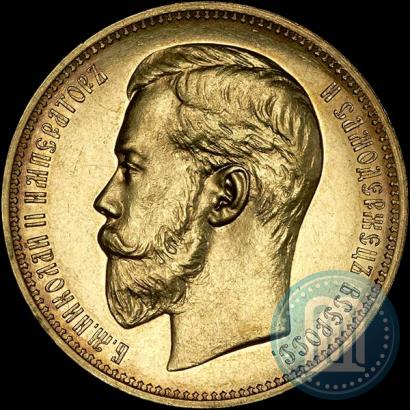 Picture 37,5 roubles - 100 francs 1902 year (*) 