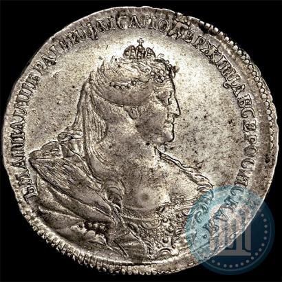 Фото Полтина 1737 года  "Московский тип"