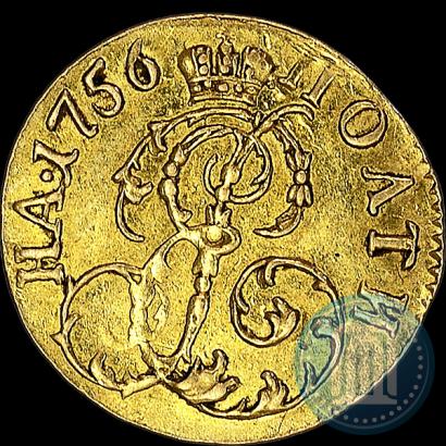 Фото Полтина 1756 года  