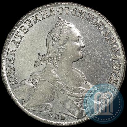 Фото 1 рубль 1774 года СПБ-ФЛ 